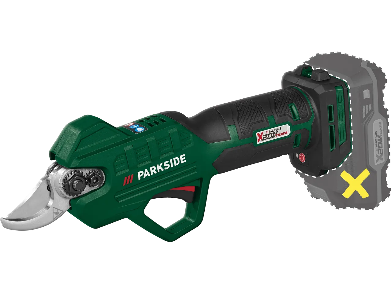 Tesoura de Poda 20 V sem Bateria